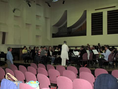 Rehearsal at Clarinet Convention 2014 with Peter Fielding and Roma Cafolla